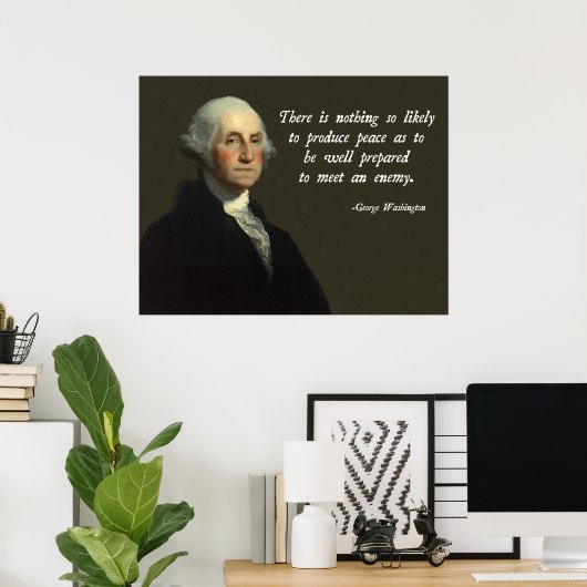 Poster George Washington (Bureau à domicile)