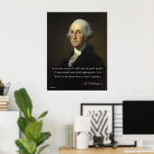 Poster George Washington (Bureau à domicile)