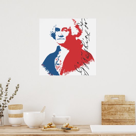 Poster George Washington (Cuisine)
