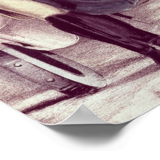 Poster George Washington à Valley Forge (Coin)