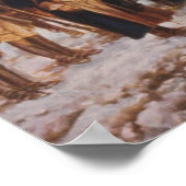 Poster George Washington à Valley Forge, Toile (Coin)