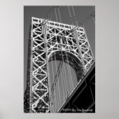 Poster George Washington Bridge Imprimer (Devant)