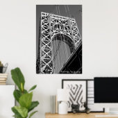 Poster George Washington Bridge Imprimer (Bureau à domicile)