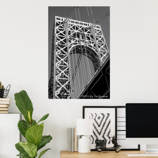 Poster George Washington Bridge Imprimer (Bureau à domicile)