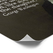 Poster George Washington Citation sur la liberté d'expres (Coin)