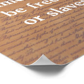 Poster George Washington Cite À L'Époque (Coin)