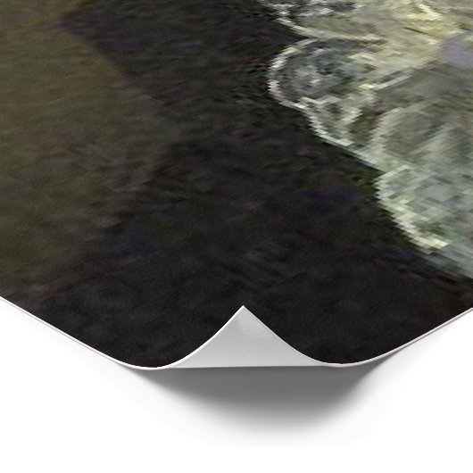 Poster George Washington et son Foxhound (Coin)