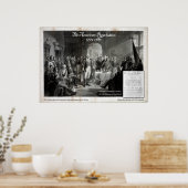 Poster George Washington, Guerre révolutionnaire (Cuisine)