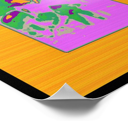 Poster George Washington, le pop art (Coin)