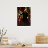 Poster George Washington par Gilbert Stuart (Cuisine)