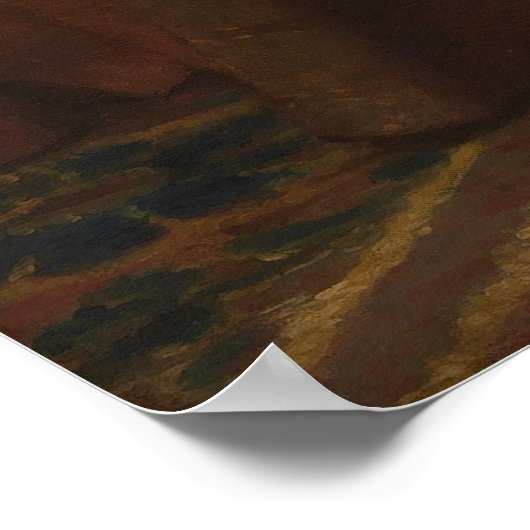 Poster GEORGE WASHINGTON par Gilbert Stuart (Lansdowne) (Coin)