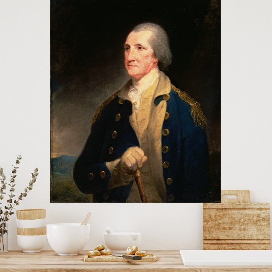 Poster George Washington Robert Edge Pine (Cuisine)