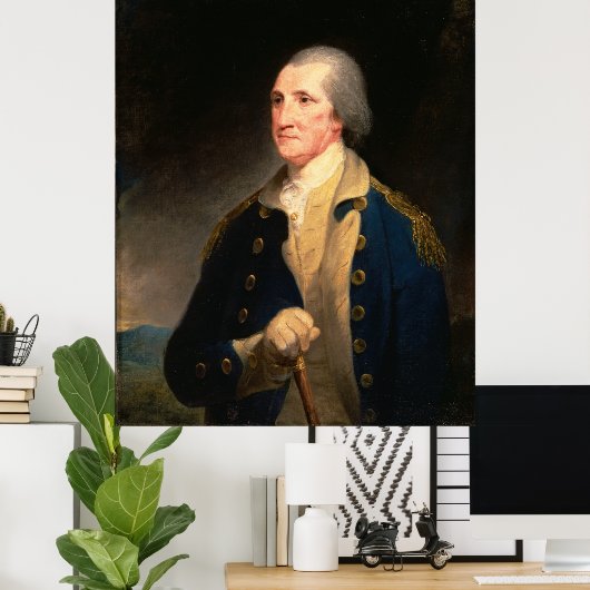 Poster George Washington Robert Edge Pine (Bureau à domicile)