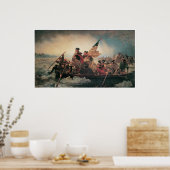 Poster George Washington Traverser le Delaware (Cuisine)