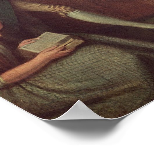 Poster George Whitefield prêche (Coin)