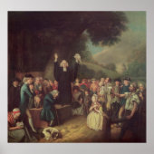 Poster George Whitefield prêche (Devant)