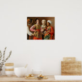 Poster Georges de la Tour - Le caisson Fortune (Cuisine)