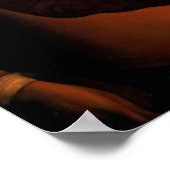 Poster Georges de la Tour - Les Joueurs de Dices (Coin)