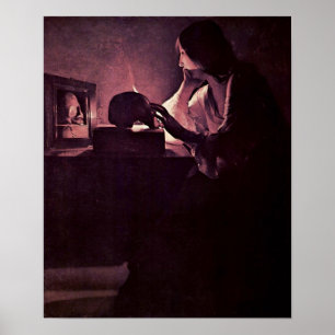 Poster Georges de La Tour - Mary Magdalene contrite