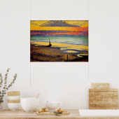 Poster Georges Lemmen - Plage à Heist (Cuisine)