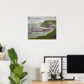 Poster Georges Pierre Seurat | Port à Port-en-Bessin (Bureau à domicile)