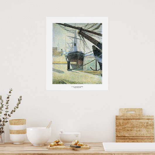 Poster Georges Seurat (Cuisine)