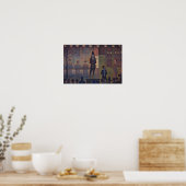 Poster Georges Seurat - Diaporama du Cirque (Cuisine)