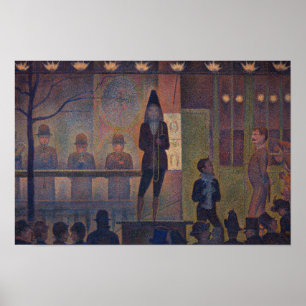 Poster Georges Seurat - Parade de cirque