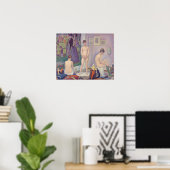 Poster Georges Seurat - The Models (Bureau à domicile)