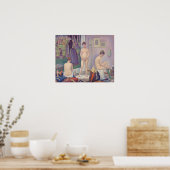 Poster Georges Seurat - The Models (Cuisine)