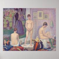 Georges Seurat - The Models