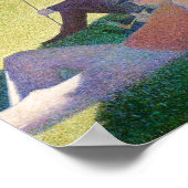 Poster Georges Seurat - Un dimanche après-midi à l'Île de (Coin)