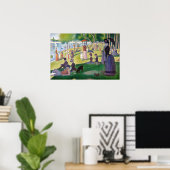 Poster Georges Seurat - Un dimanche sur La Grande Jatte (Bureau à domicile)