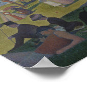 Poster Georges Seurat - Un dimanche sur La Grande Jatte (Coin)