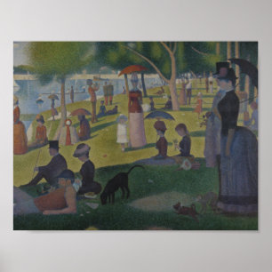 Poster Georges Seurat - Un dimanche sur La Grande Jatte