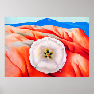 Poster georgia o'keeffe