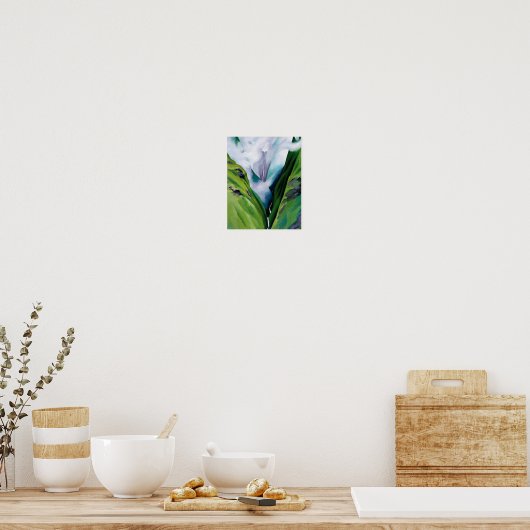 Poster georgia okeeffe (Cuisine)