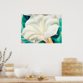 Poster georgia o'keeffe (Cuisine)