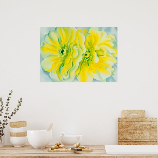 Poster georgia o'keeffe (Cuisine)
