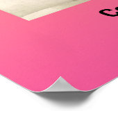 Poster Georgia O'Keeffe : Crâne de vache et Rose de Calic (Coin)