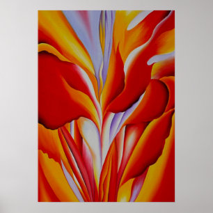Poster Georgia O'Keeffe - Flower Abstraction
