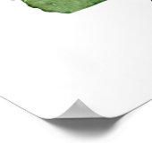 Poster Georgia State Shape Bird Brown Thrasher (Coin)