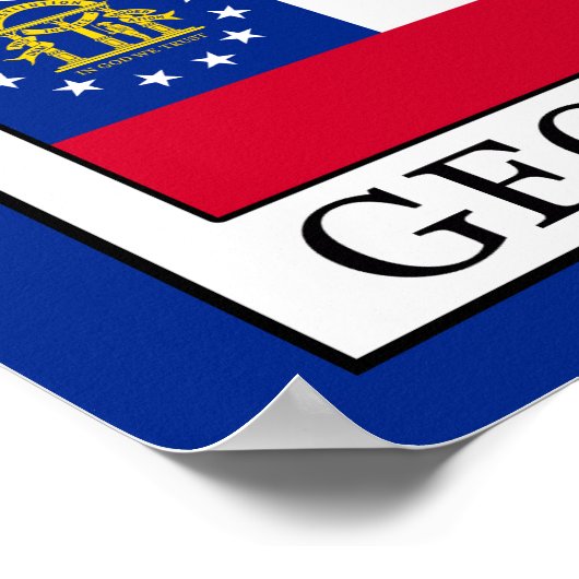 Poster Géorgie (Coin)