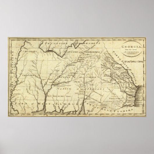 Poster Géorgie 11 (Devant)