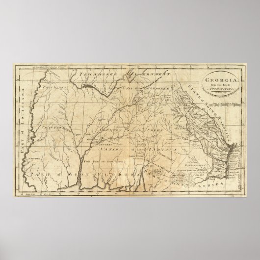 Poster Géorgie 12 (Devant)