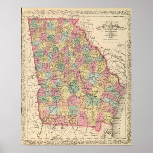 Poster Géorgie 6 (Devant)