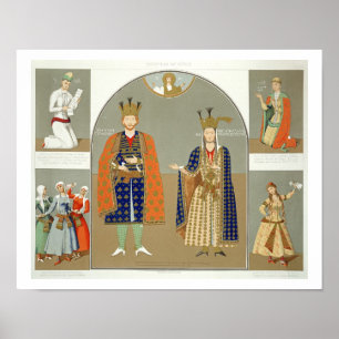 Poster Géorgie au XVe siècle : Roi Alexandre Ier (141
