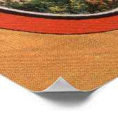 Poster Géorgie (Rose cherokee) - Grandes Scènes de lettre (Coin)