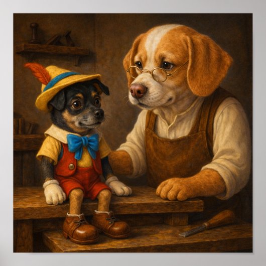 Poster "Gepp & Nocchio" (Devant)