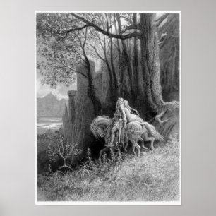 Poster Geraint et Enid montent loin